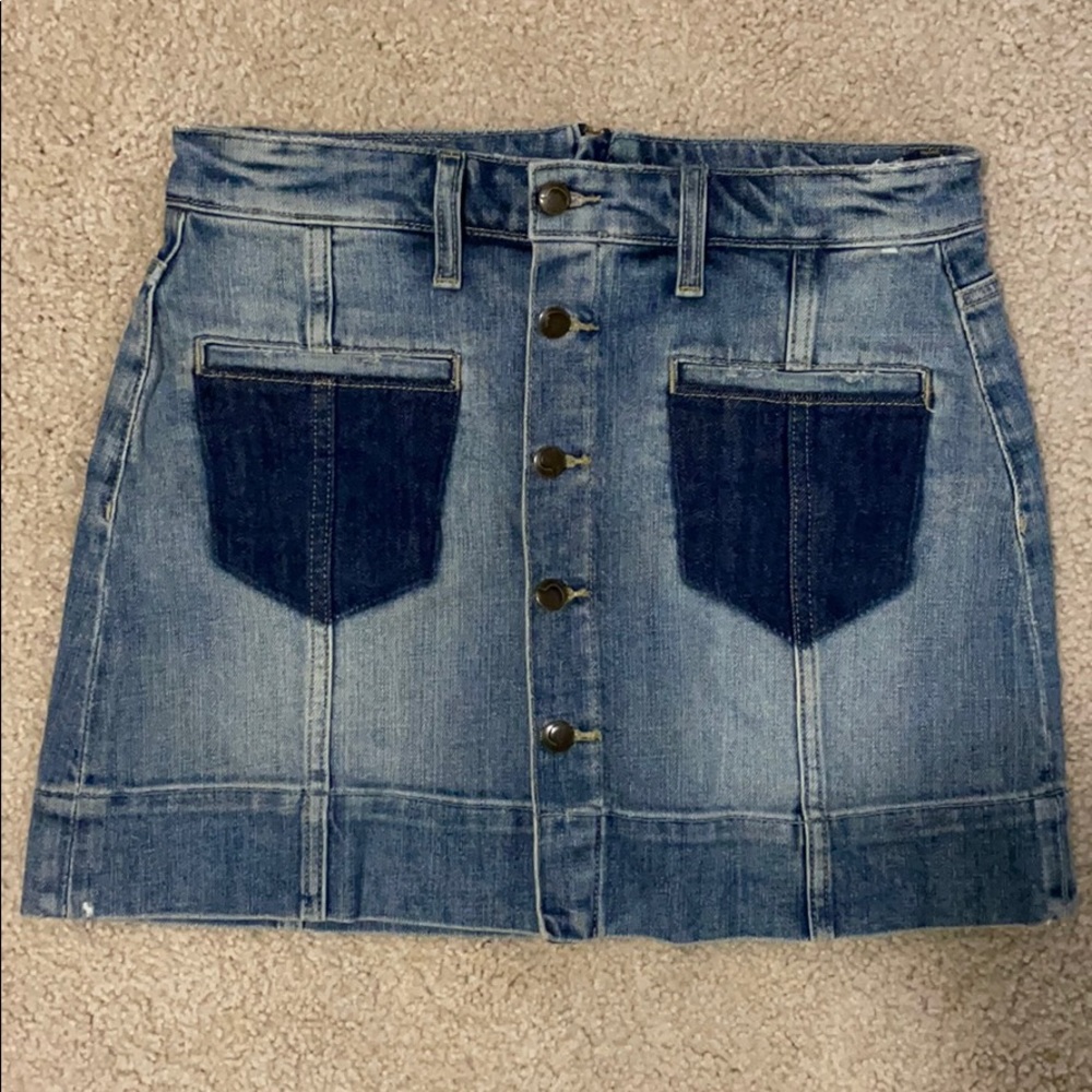 Denim Jean Skirt